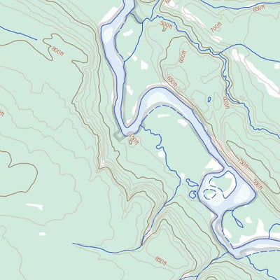 Natural Resources Canada Rete Lake (096E05 Toporama) digital map
