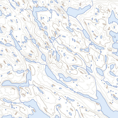 Natural Resources Canada Richards Bay, NU (047D11 Toporama) digital map