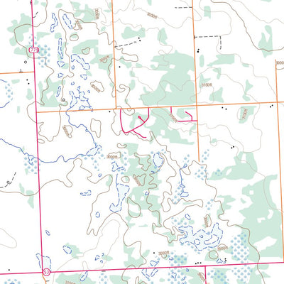 Natural Resources Canada Rimbey, AB (083B09 Toporama) digital map