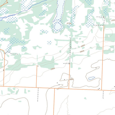 Natural Resources Canada Rio Grande, AB (083M04 Toporama) digital map