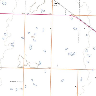 Natural Resources Canada Riverhurst, SK (072J15 Toporama) digital map