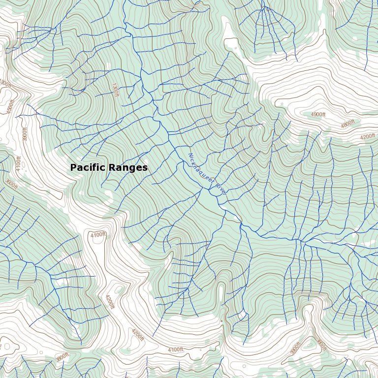 Rivers Inlet (092M11 Toporama) Map by Natural Resources Canada | Avenza ...