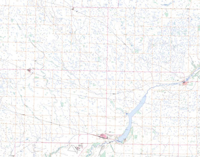 Natural Resources Canada Rivers, MB (062K01 Toporama) digital map