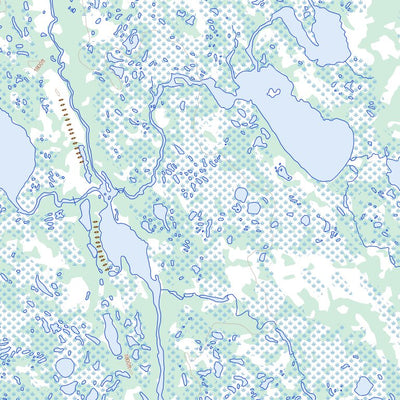 Natural Resources Canada Rivière À La Fringue, NL (023A13 Toporama) digital map