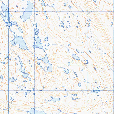 Natural Resources Canada Rivière Abrat, QC (024P03 CanMatrix) digital map