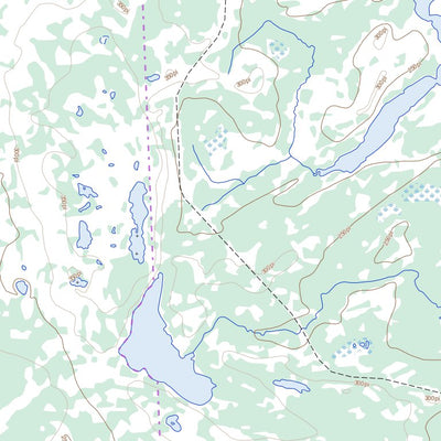 Natural Resources Canada Rivière Au Mouton, QC (033D01 Toporama) digital map
