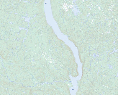 Natural Resources Canada Rivière Baune, QC (022P02 Toporama) digital map