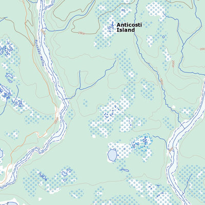 Natural Resources Canada Rivière Bilodeau, QC (012E02 Toporama) digital map