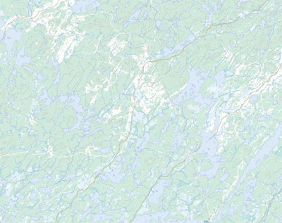 Natural Resources Canada Rivière Coigne, QC (032J14 Toporama) digital map