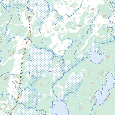 Natural Resources Canada Rivière Coigne, QC (032J14 Toporama) digital map