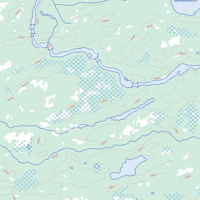 Natural Resources Canada Rivière Comb, NU (033E07 Toporama) digital map