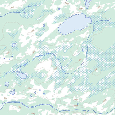 Natural Resources Canada Rivière Comb, NU (033E07 Toporama) digital map