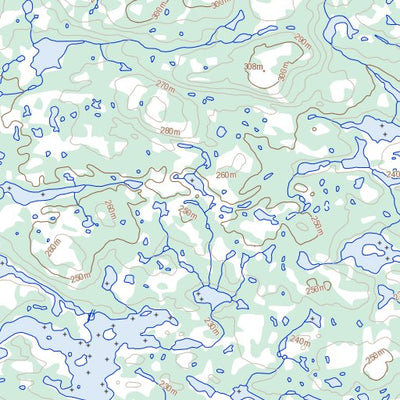 Natural Resources Canada Rivière Daunais, QC (034H14 Toporama) digital map