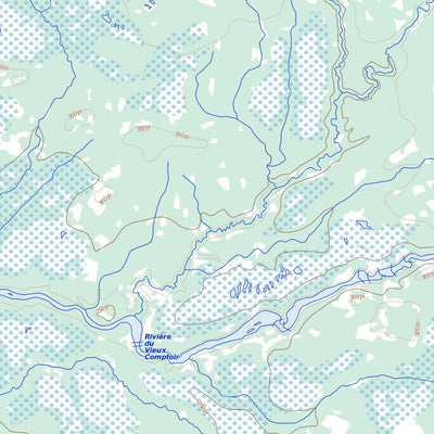 Natural Resources Canada Riviere De Peuplier, QC (033D16 Toporama) digital map