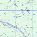 Natural Resources Canada Rivière Iscouistic, QC (032M03 CanMatrix) digital map