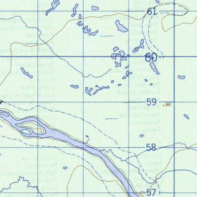 Natural Resources Canada Rivière Iscouistic, QC (032M03 CanMatrix) digital map