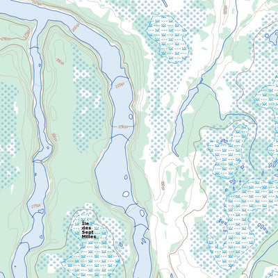 Natural Resources Canada Rivière Malouin, QC (032L11 Toporama) digital map