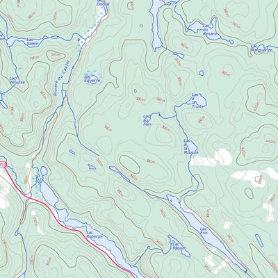 Natural Resources Canada Rivière-Mékinac, QC (031I15 Toporama) digital map