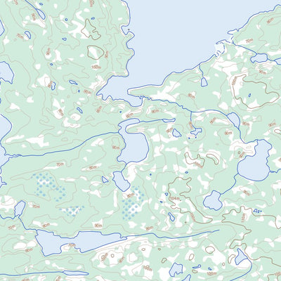 Natural Resources Canada Rivière Perras, QC (033L07 Toporama) digital map