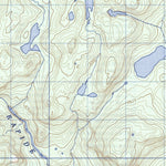 Natural Resources Canada Rivière Poisset, QC (022P01 CanMatrix) digital map