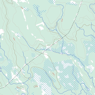 Natural Resources Canada Rivière Rouget, QC (032L02 Toporama) digital map