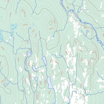 Natural Resources Canada Rivière Séchelles, QC (023C03 Toporama) digital map
