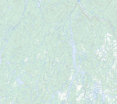 Natural Resources Canada Rivière Sérigny, QC (023N15 Toporama) digital map