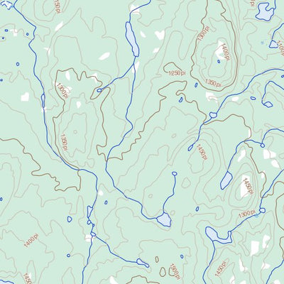 Natural Resources Canada Rivière Sérigny, QC (023N15 Toporama) digital map