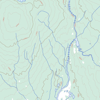 Natural Resources Canada Rivière Thémines, QC (023C01 Toporama) digital map