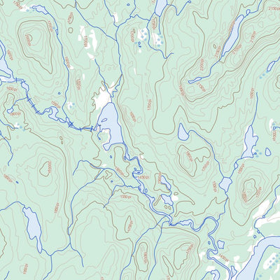 Natural Resources Canada Rivière Touladis, QC (012M12 Toporama) digital map