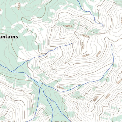 Natural Resources Canada Robert Service Creek (116B08 Toporama) digital map