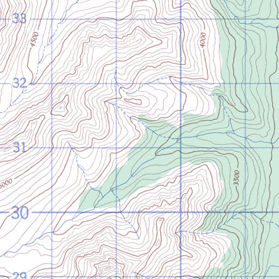 Natural Resources Canada Robert Service Creek, YT (116B08 CanMatrix) digital map