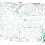 Natural Resources Canada Rocanville, SK (062K05 CanMatrix) digital map