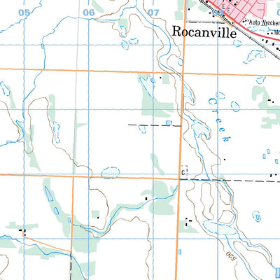 Natural Resources Canada Rocanville, SK (062K05 CanMatrix) digital map