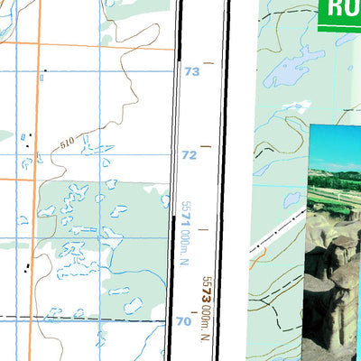 Natural Resources Canada Rocanville, SK (062K05 CanMatrix) digital map