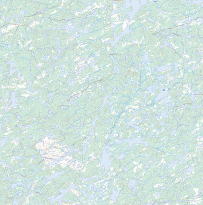 Natural Resources Canada Rockpoint Lake, NT (075C08 Toporama) digital map