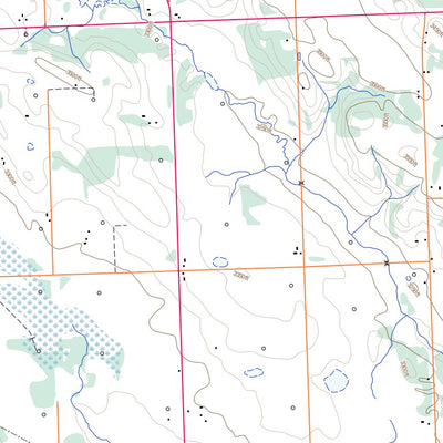 Natural Resources Canada Rocky Mountain House, AB (083B07 Toporama) digital map