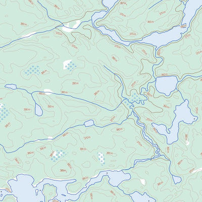 Natural Resources Canada Roderick Lake, ON (052M09 Toporama) digital map