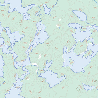 Natural Resources Canada Roderick Lake, ON (052M09 Toporama) digital map