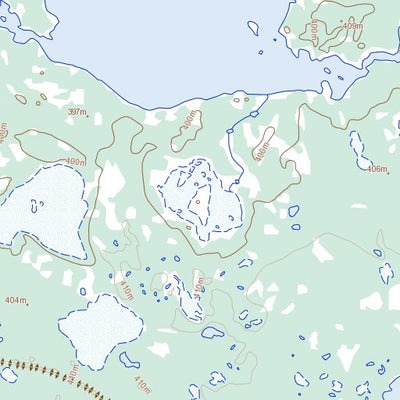 Natural Resources Canada Rome Lake, NT (086D08 Toporama) digital map