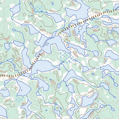Natural Resources Canada Roosevelt Lake, NU (065C04 Toporama) digital map