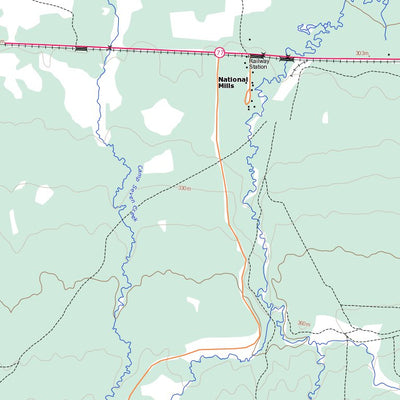 Natural Resources Canada Roscoe, MB (063C13 Toporama) digital map