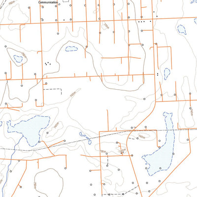 Natural Resources Canada Roseray, SK (072K08 Toporama) digital map
