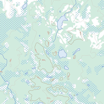 Natural Resources Canada Rottenfish River (053F09 Toporama) digital map