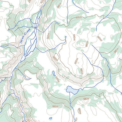 Natural Resources Canada Rouge Mountain River, NT (096D10 Toporama) digital map