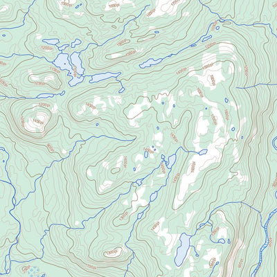Natural Resources Canada Ruisseau Chanion, NL (012P13 Toporama) digital map