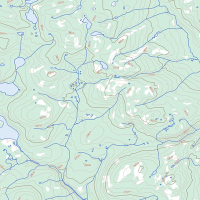 Natural Resources Canada Ruisseau Missègle, QC (024E03 Toporama) digital map