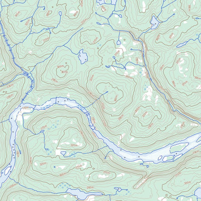 Natural Resources Canada Ruisseau Soupras, QC (024D13 Toporama) digital map