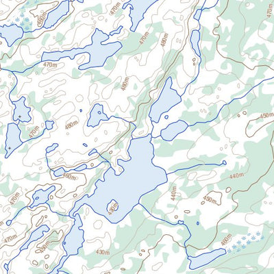 Natural Resources Canada Rupp Lake, NT (085P16 Toporama) digital map