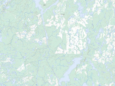 Natural Resources Canada Rush Lake, ON (041O16 Toporama) digital map